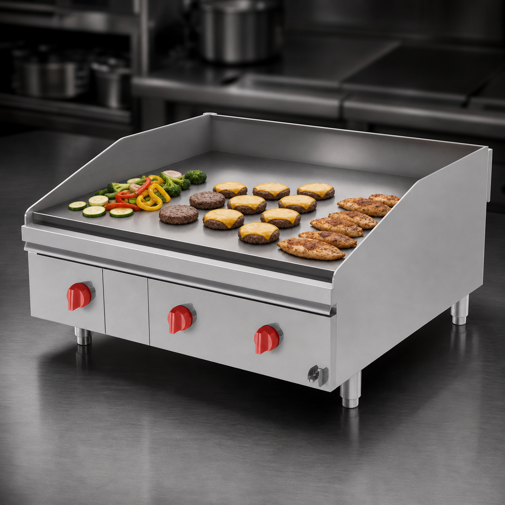 Extended-Depth Cooking Surface