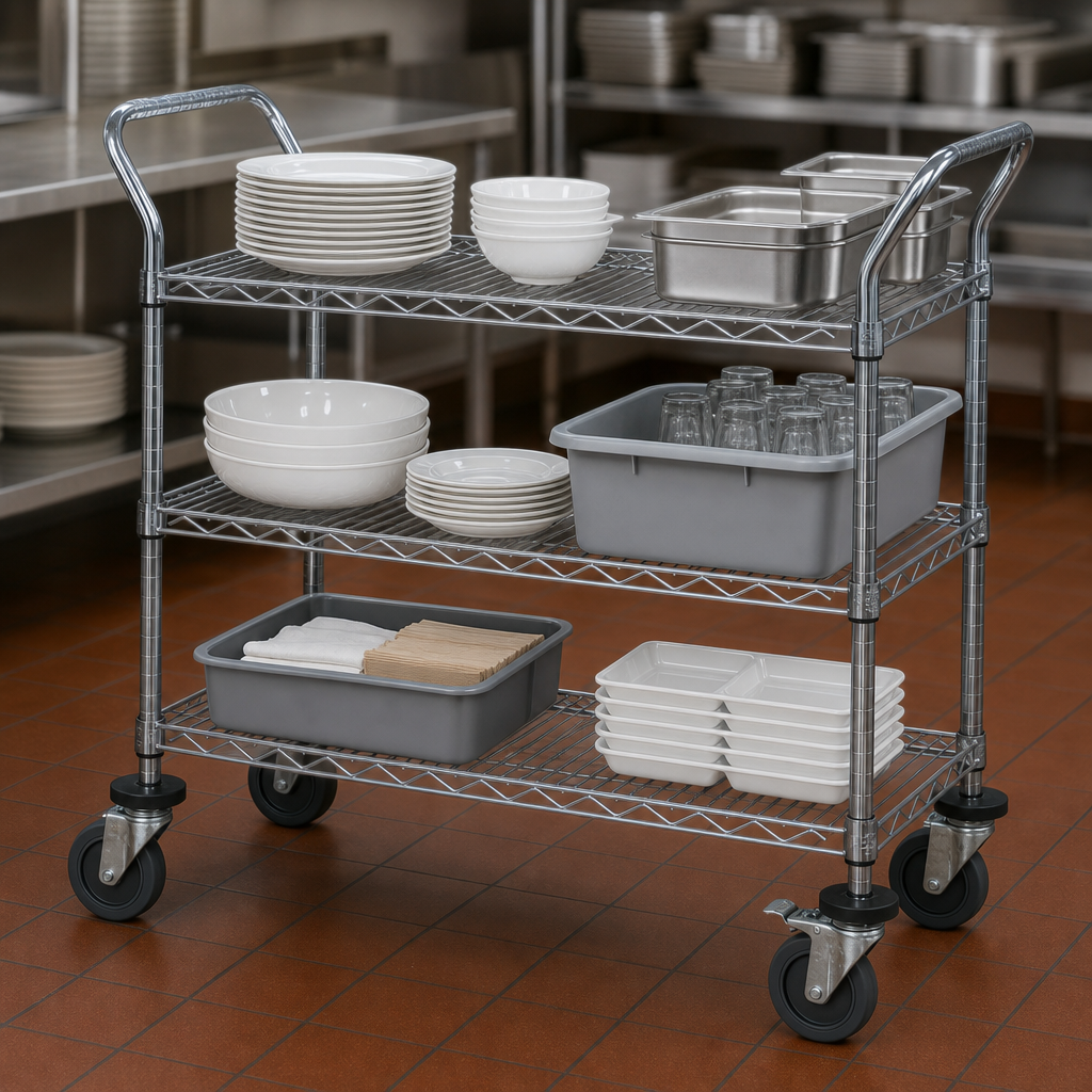 Three Wire Shelves