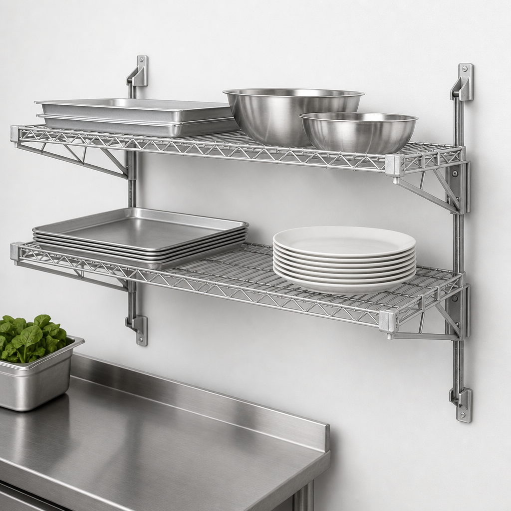 Wall-Mount Shelving Support
