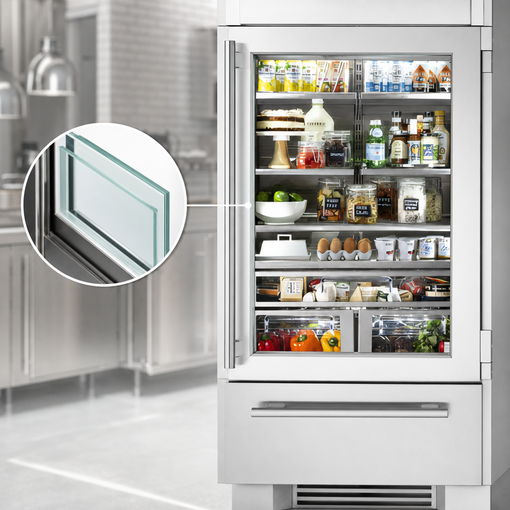 Low-E Double-Pane Glass Door