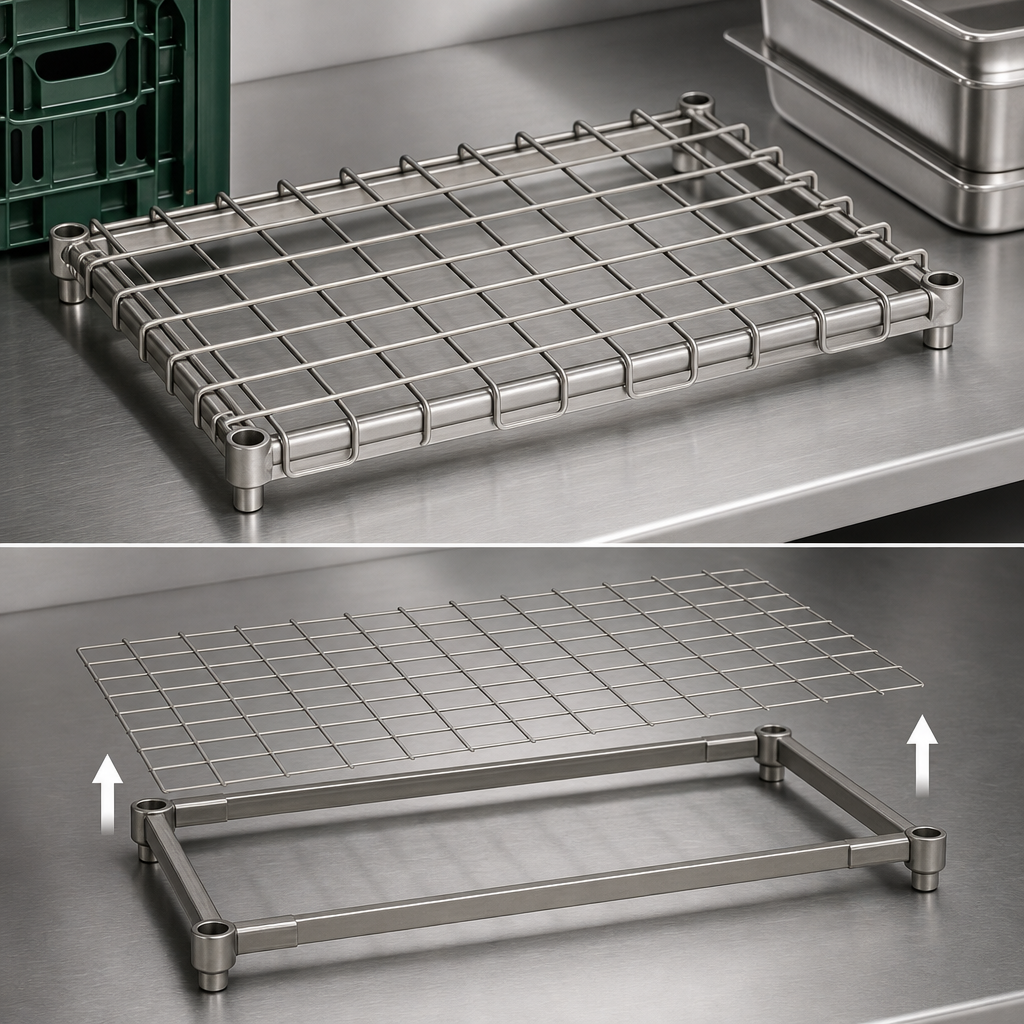 Removable Wire Mat Assembly