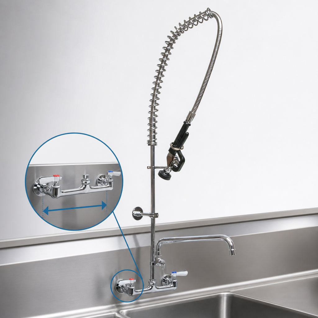 8-Inch Splash Mount Design