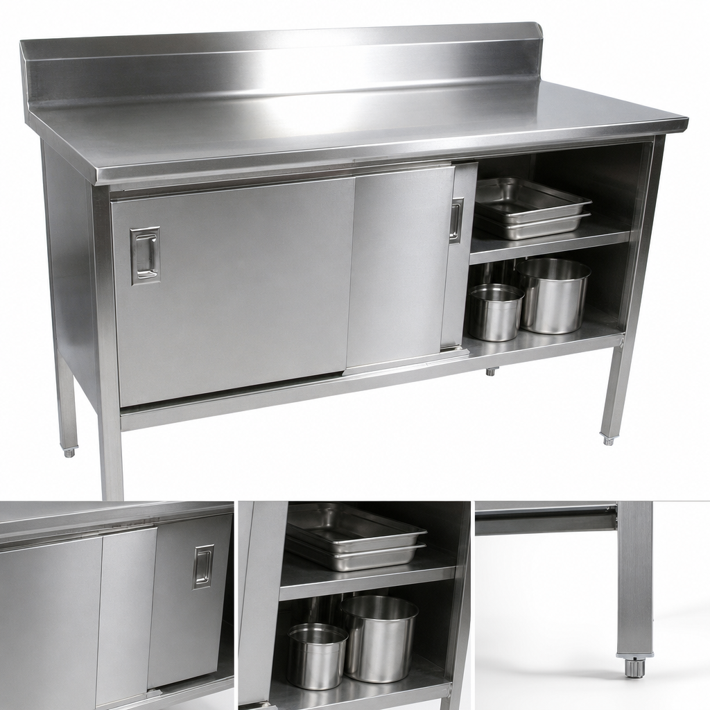 Sliding Door Cabinet Base
