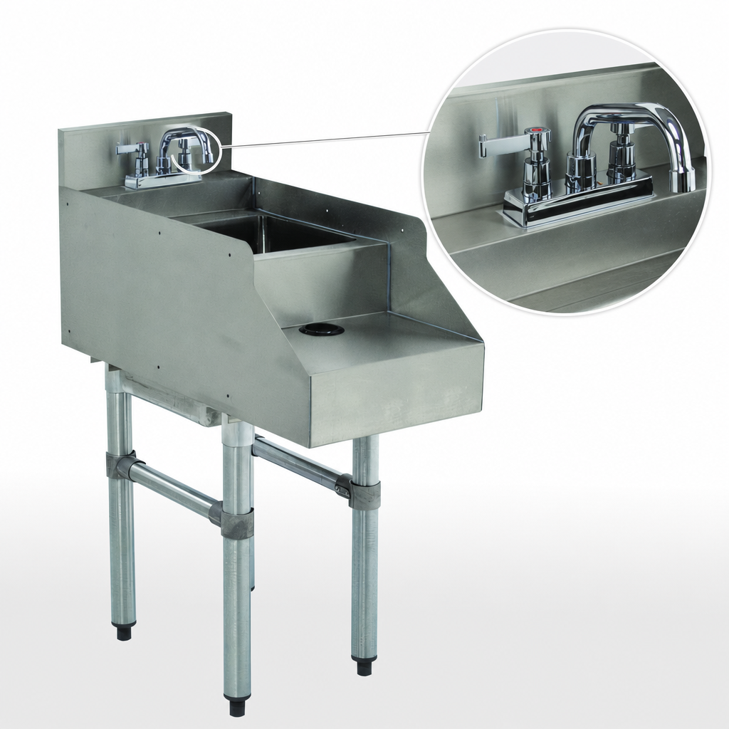 Deck-Mount Faucet