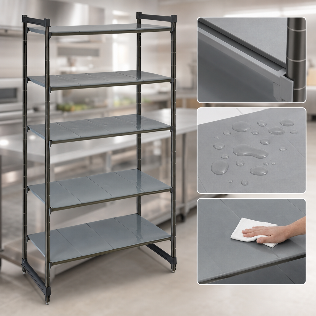 Solid Polypropylene Shelf Plates