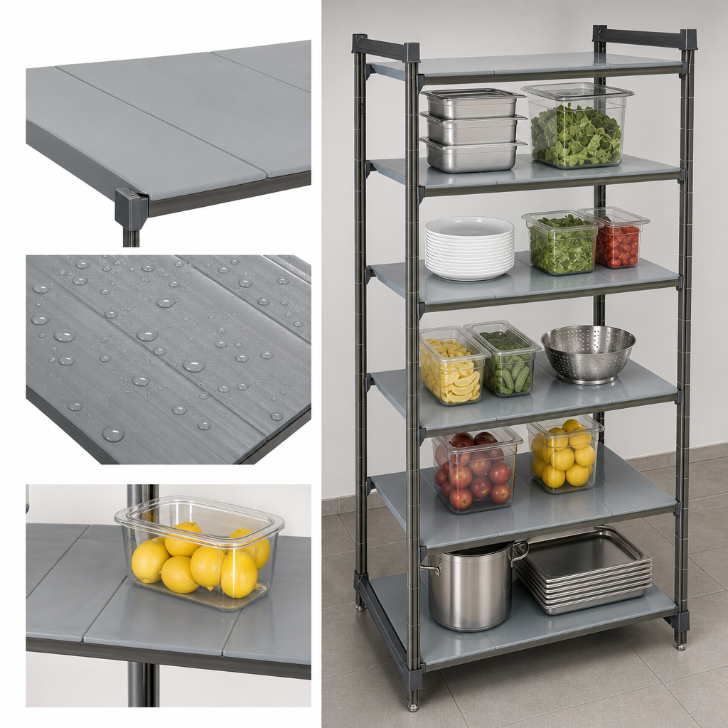 Solid Polypropylene Shelf Plates