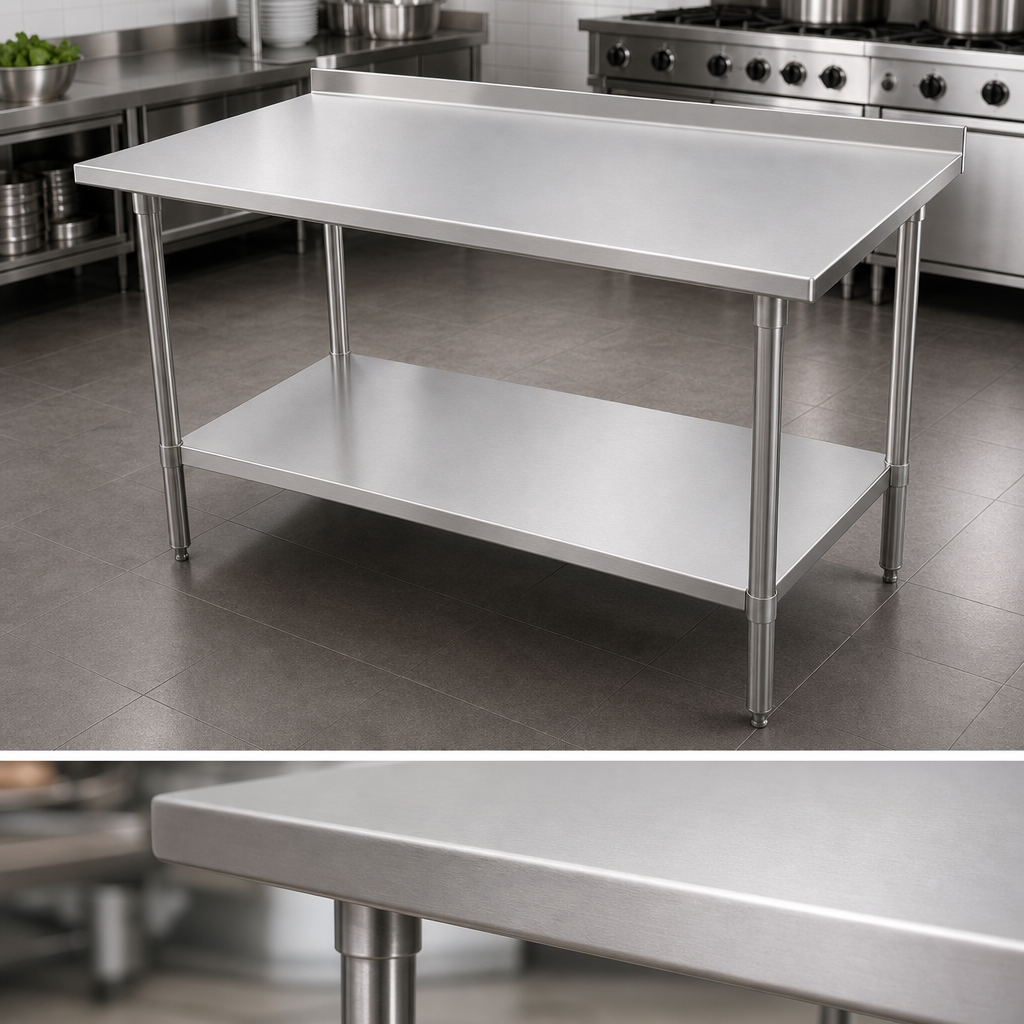 16-Gauge 300 Series Stainless Steel Top