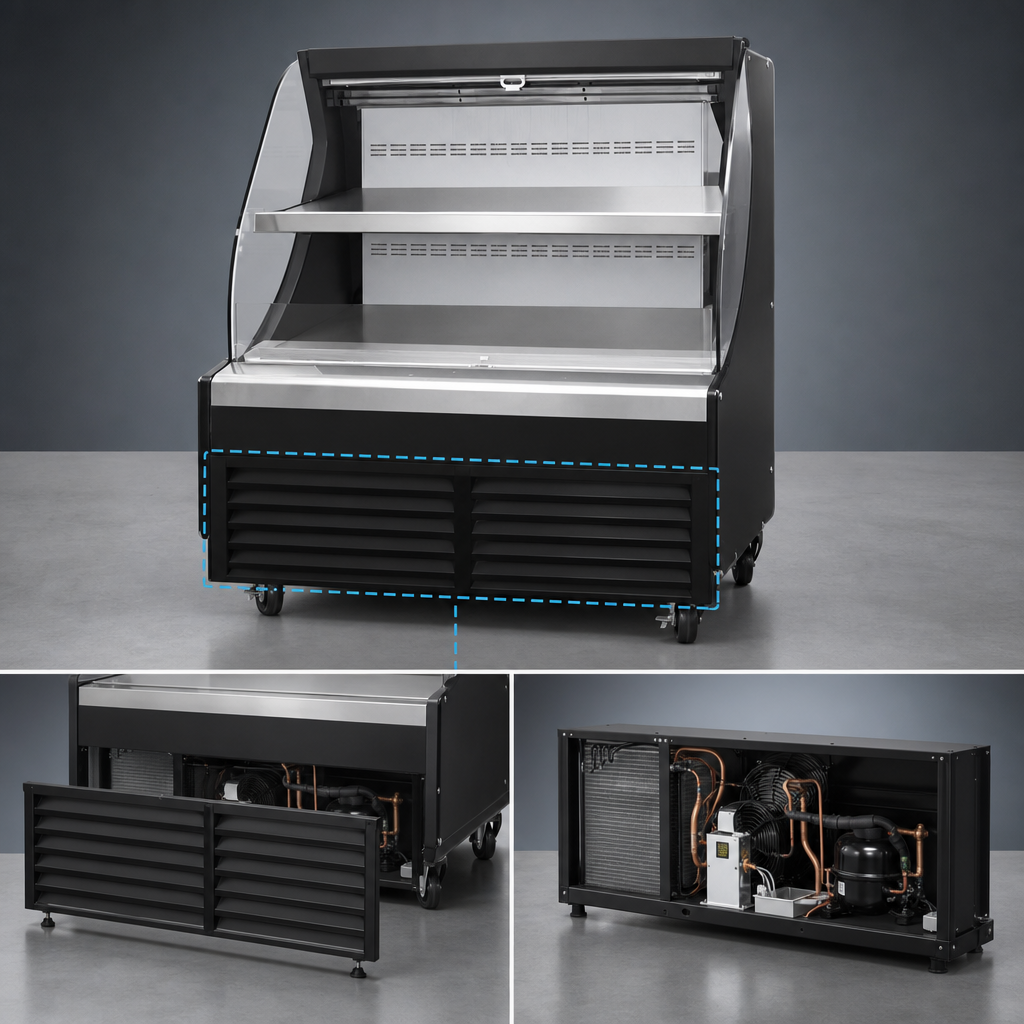 Bottom-Mount Self-Contained Refrigeration
