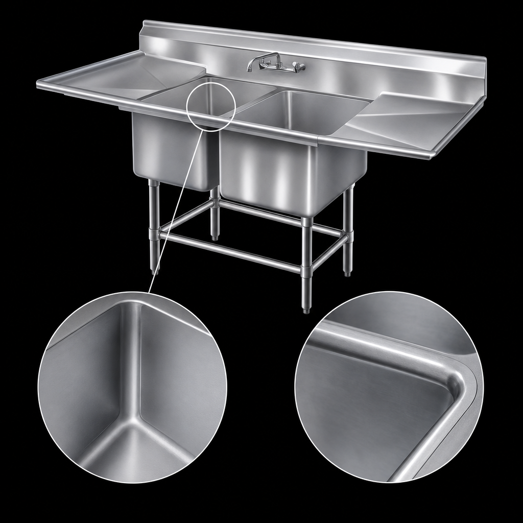 Coved Corner Compartments
