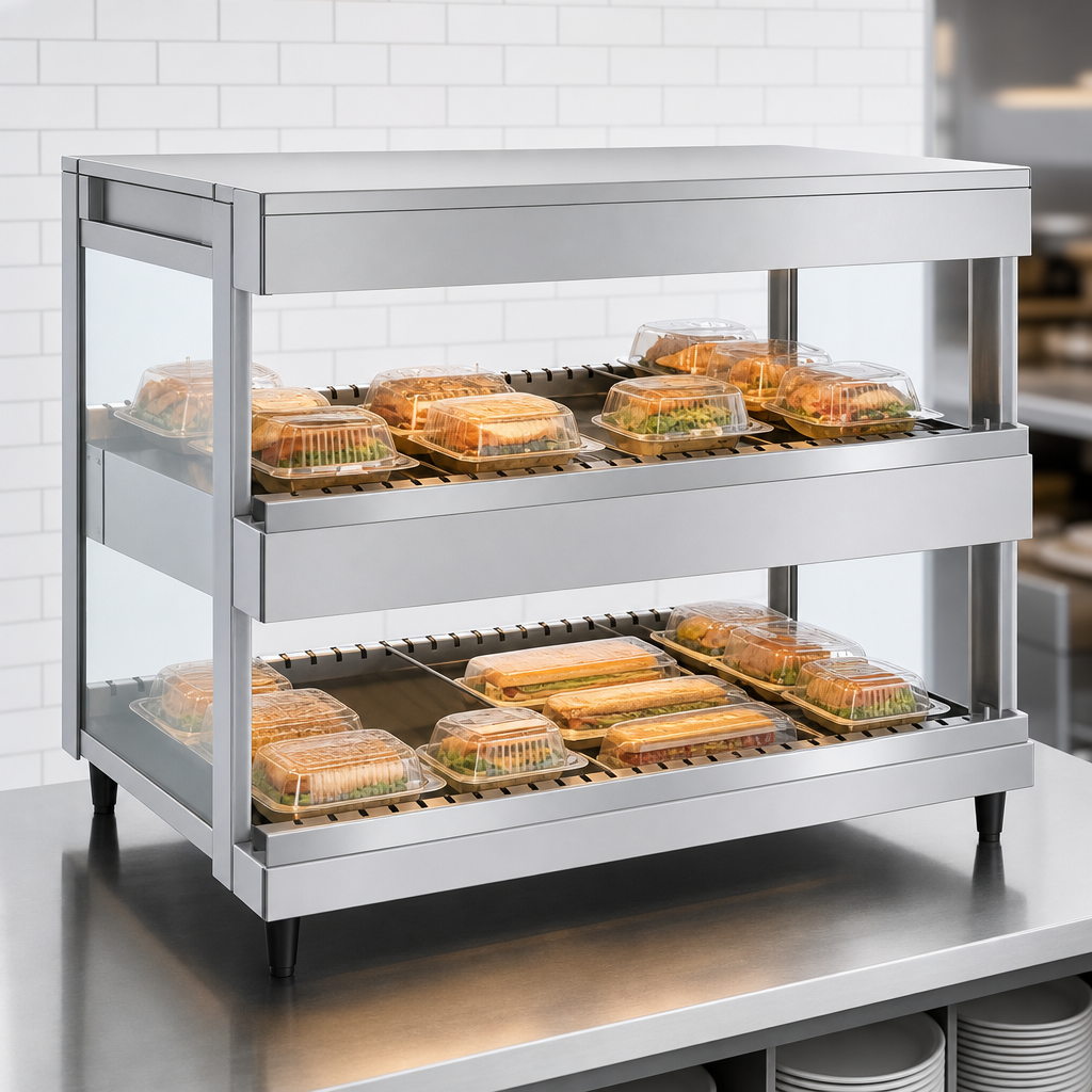 Dual Horizontal Shelves