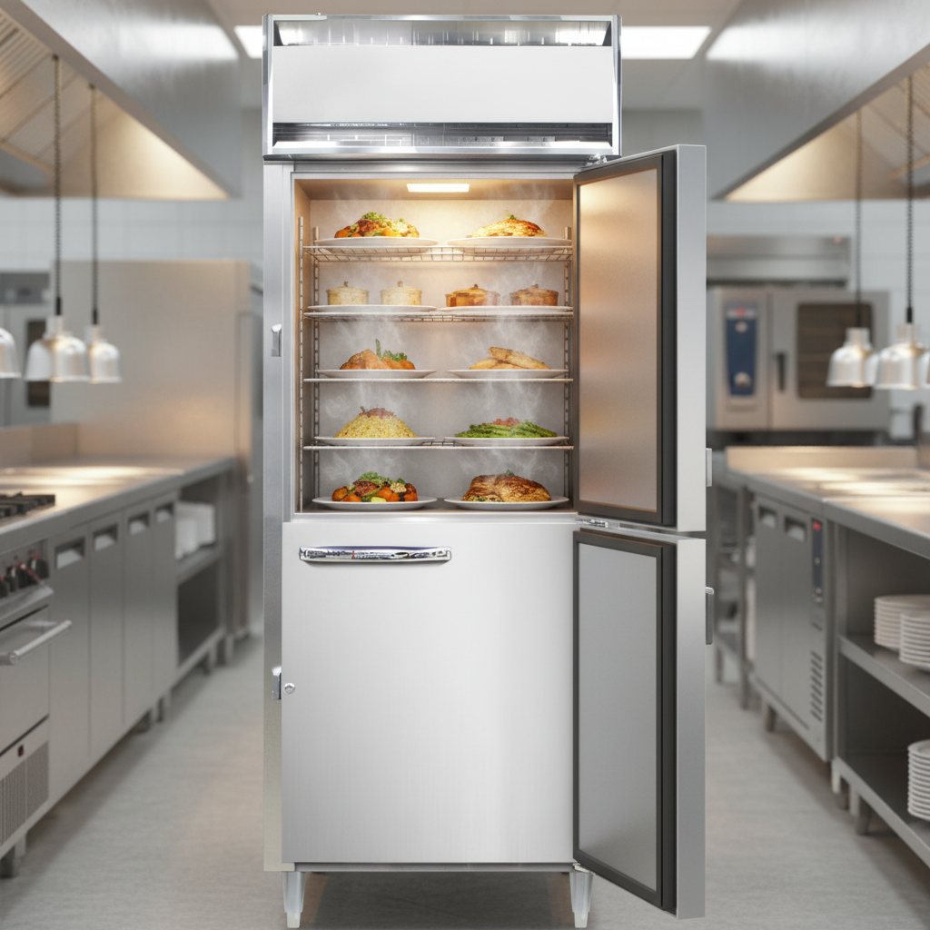 Experience uniform heating with the advanced airflow distribution system, ensuring every dish is perfectly warmed from top to bottom.