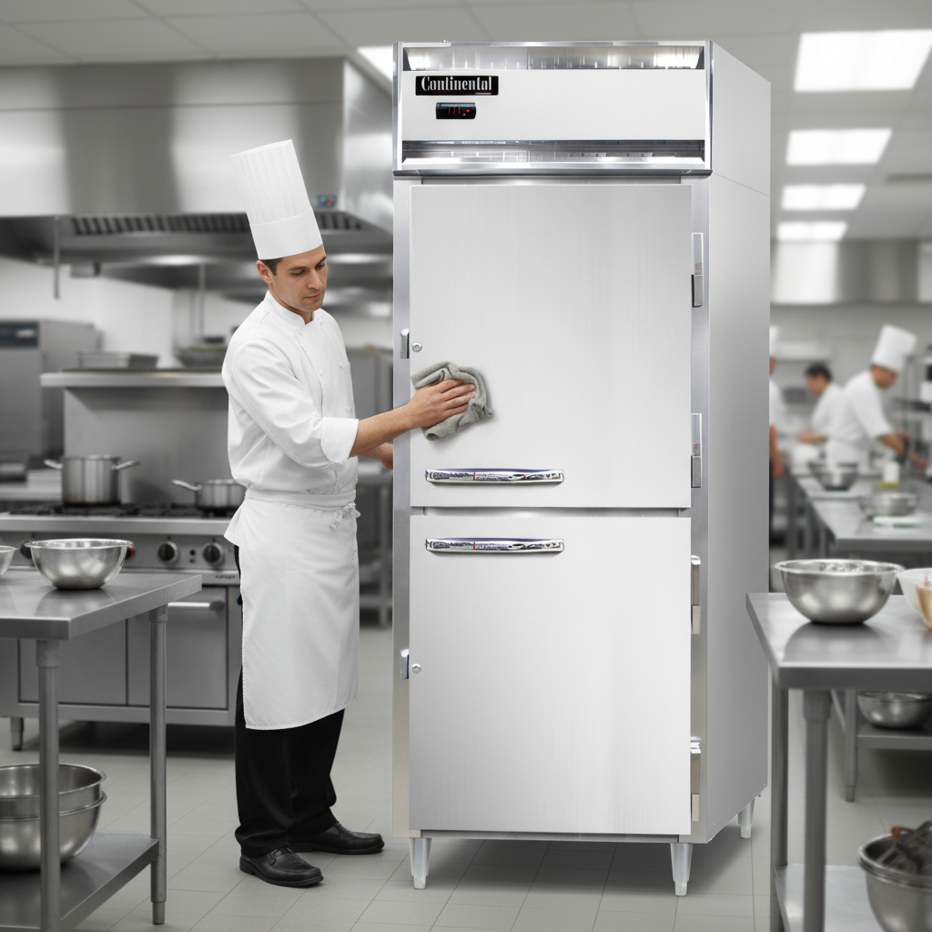Experience the enduring strength and easy maintenance of this heated holding cabinet, expertly crafted with durable all stainless steel construction for any busy commercial kitchen.