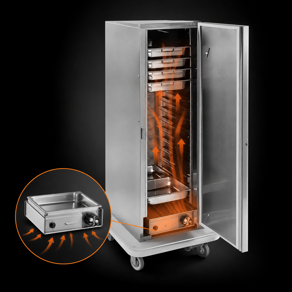 Bottom-Mounted Forced-Air Heat