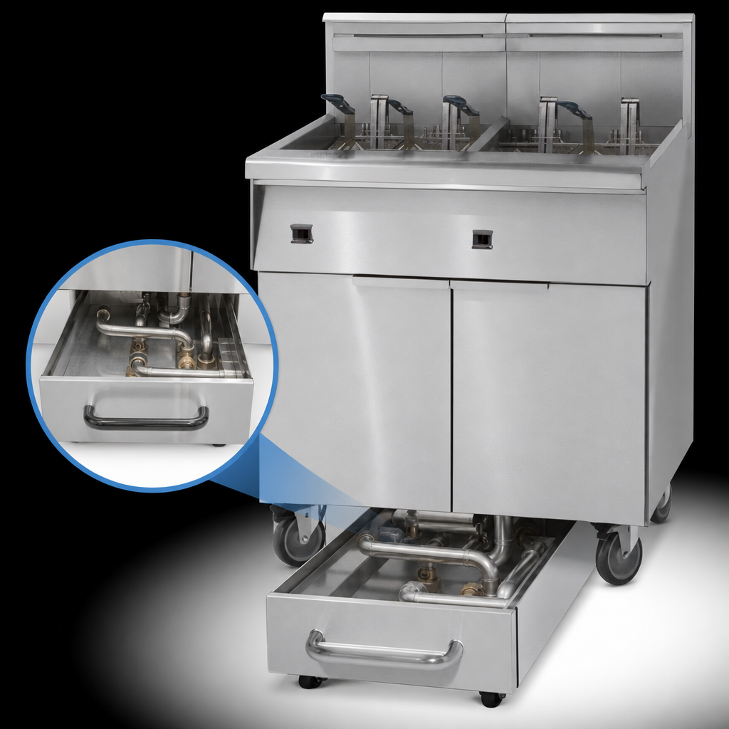 Built-In Space Saver Filter System