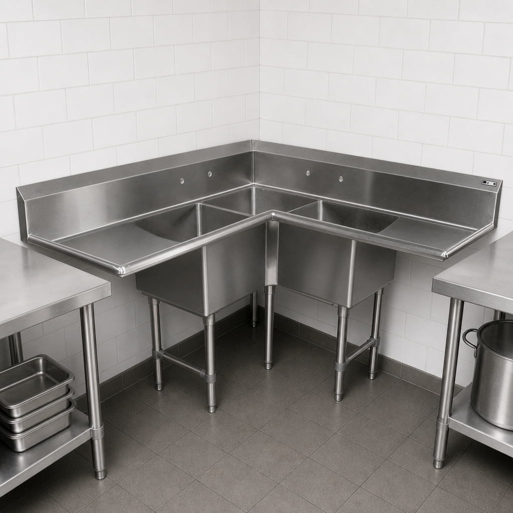 Corner Sink Configuration