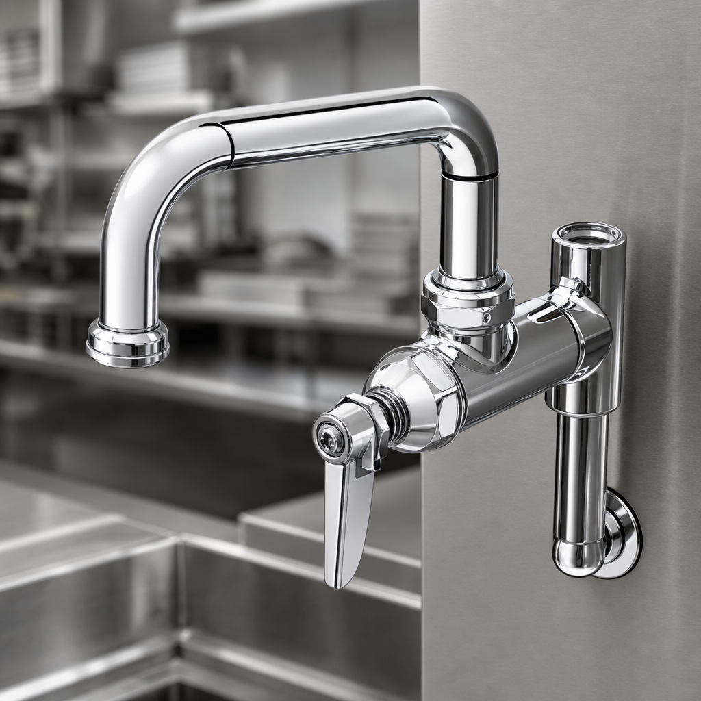 Polished Chrome-Plated Brass Body