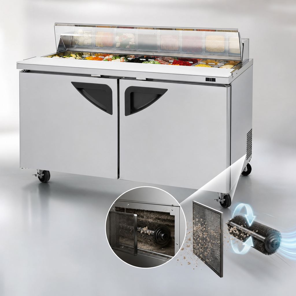 Self-Cleaning Condenser