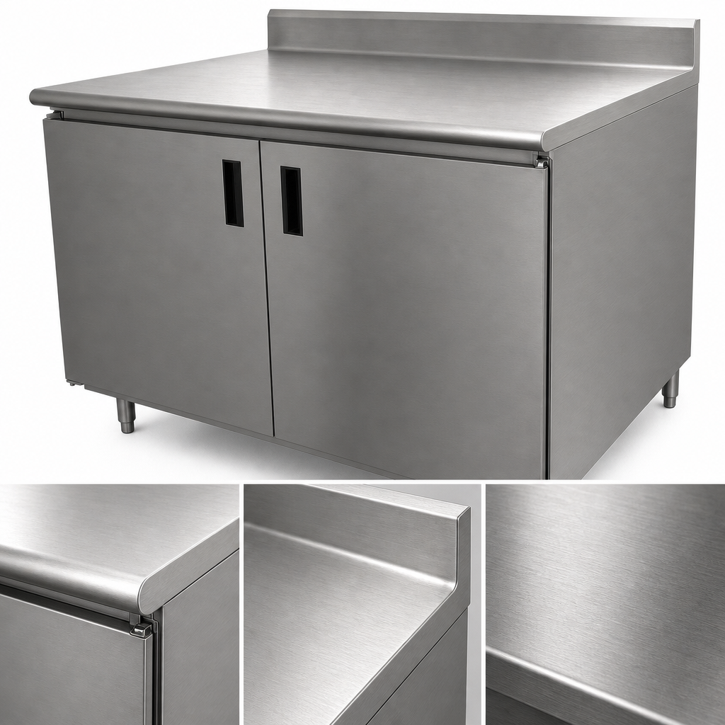 14-Gauge 304 Stainless Steel Top