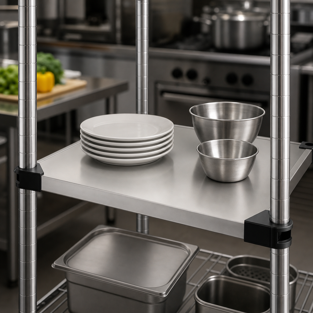 Flat Solid Shelf
