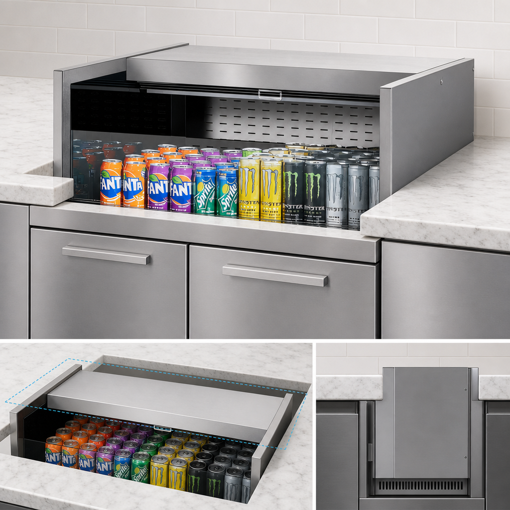 Low-Profile Drop-In Design