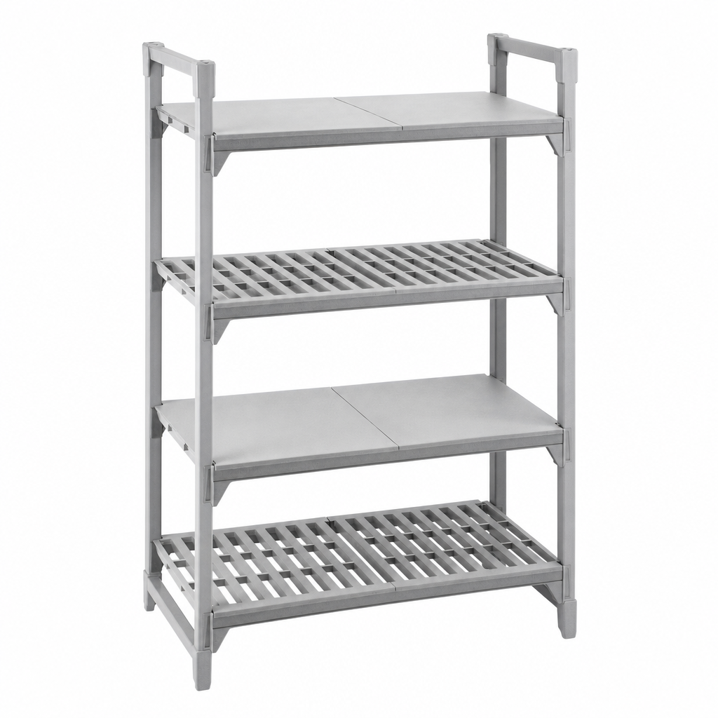 4-Shelf Vented and Solid Configuration