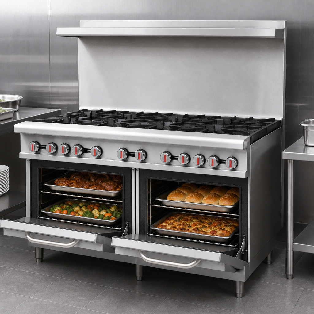 Two Standard Ovens