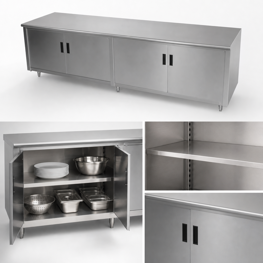 Cabinet Base with Mid-Shelf