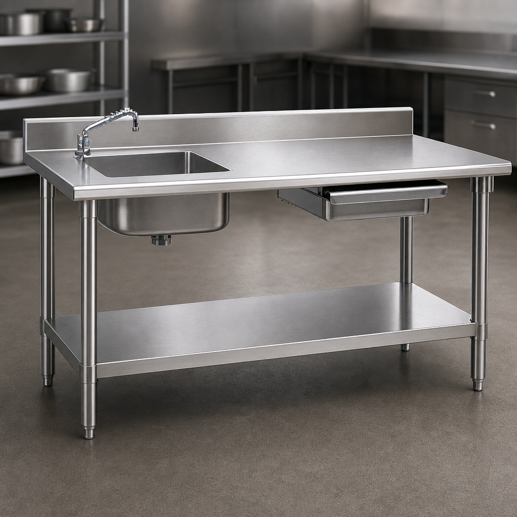 304 Stainless Steel Work Top
