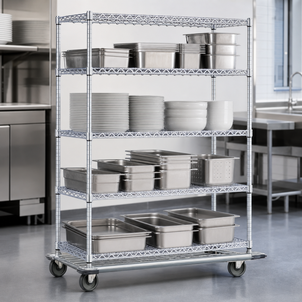 Patented QuadTruss Shelves