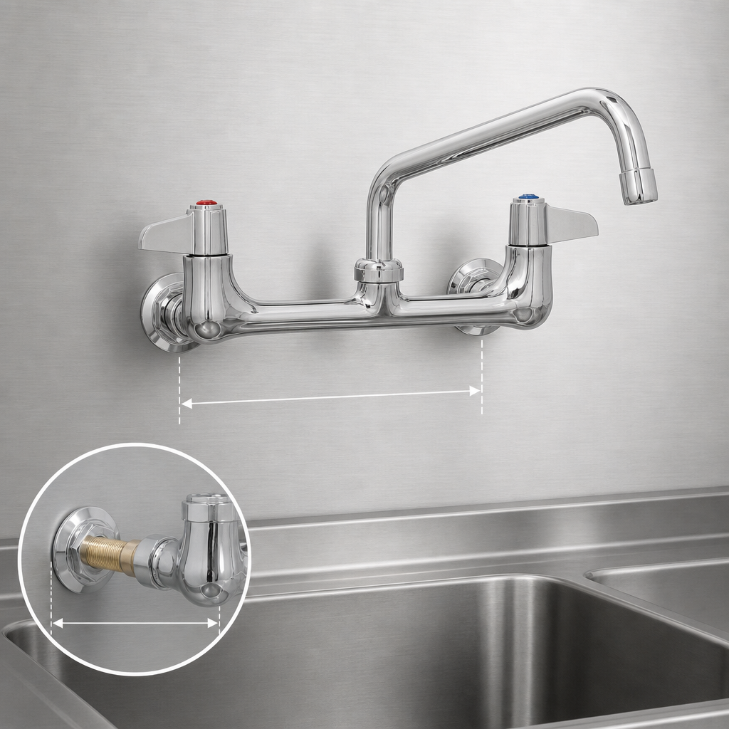 Adjustable 8-Inch Centers