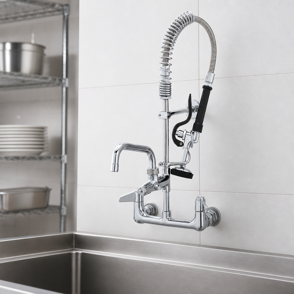 Wall-Mount Mixing Faucet Body