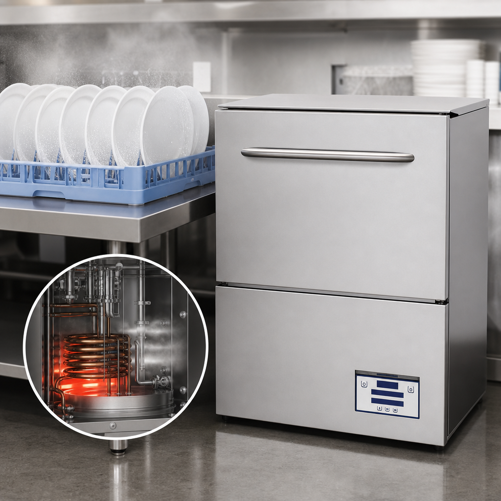 Built-In Booster Heater with Sani-Sure Final Rinse