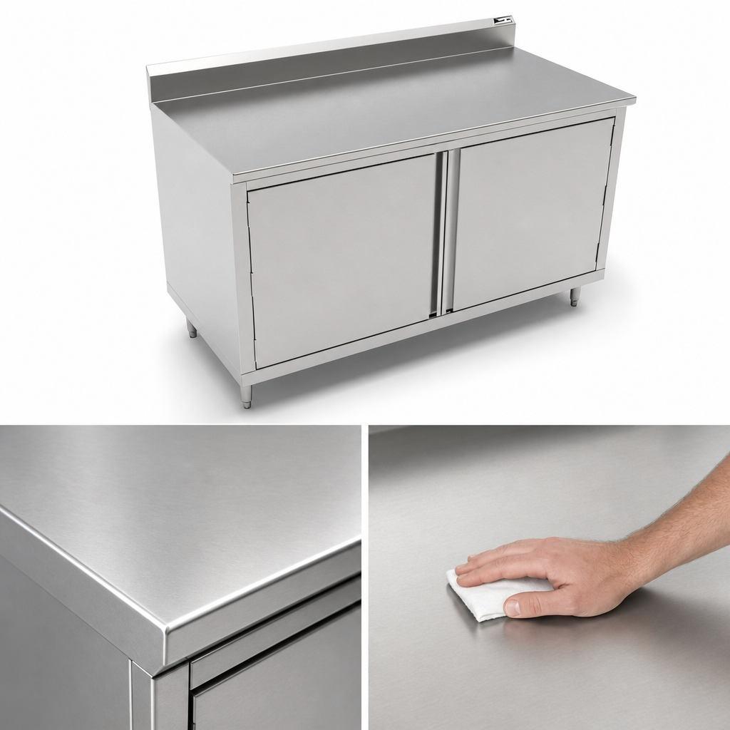 14-Gauge 300-Series Stainless Steel Top