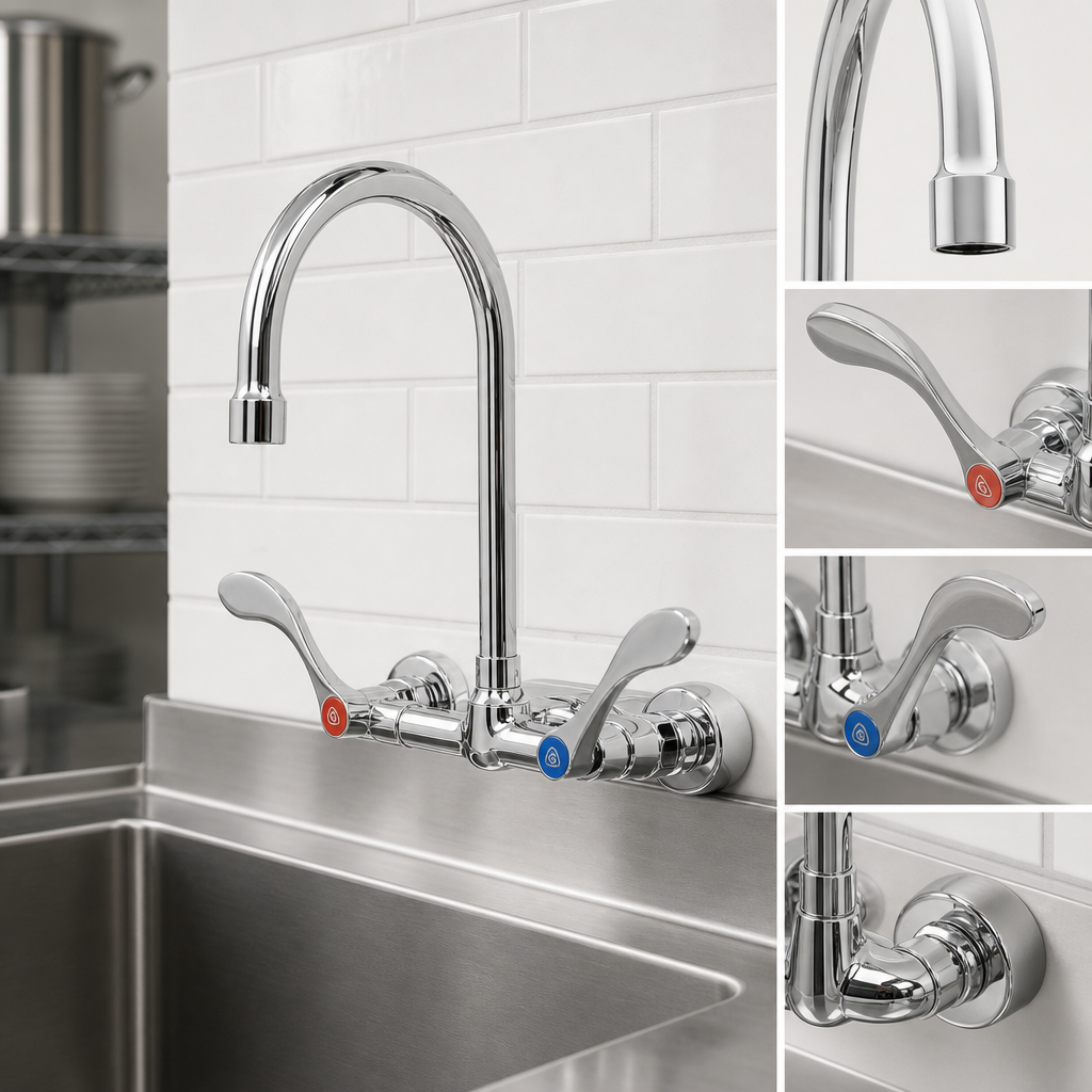 Chrome-Plated Brass Construction