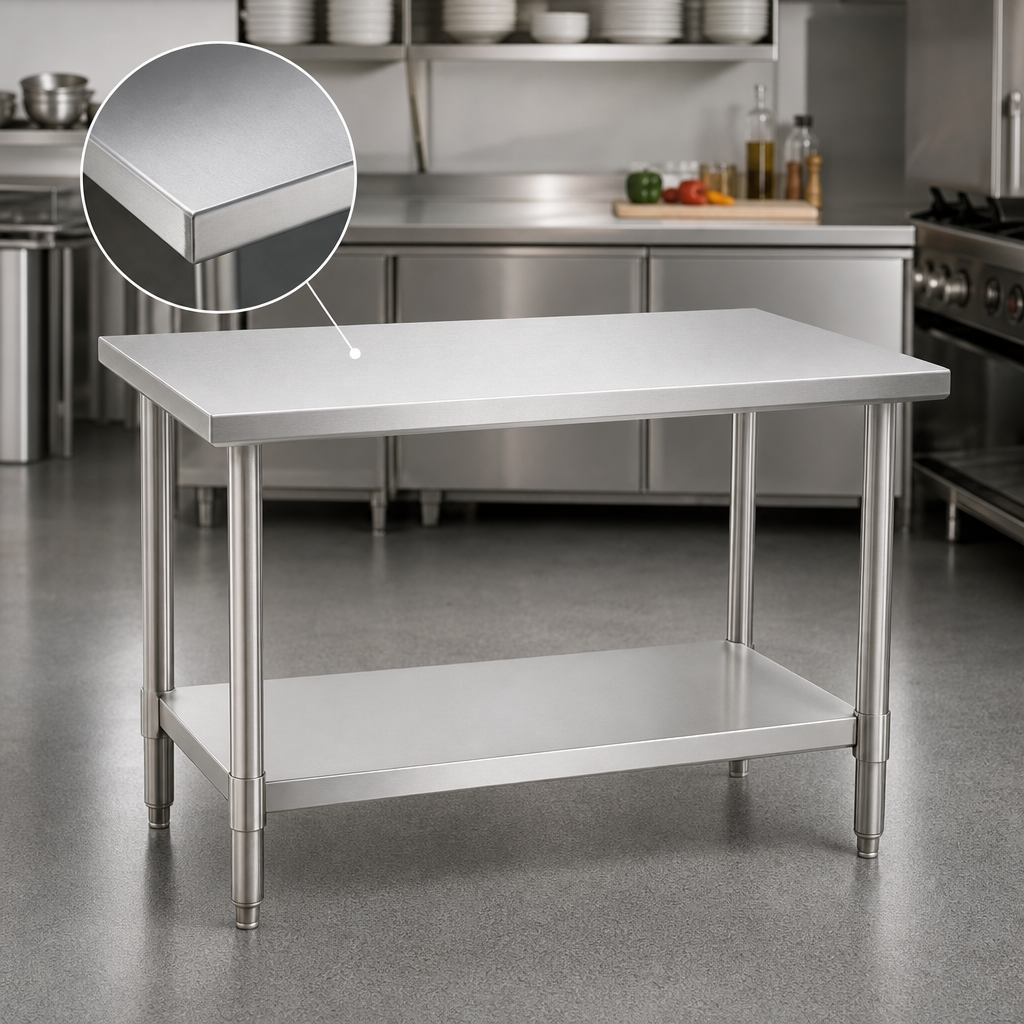 14-Gauge 300 Series Stainless Steel Top