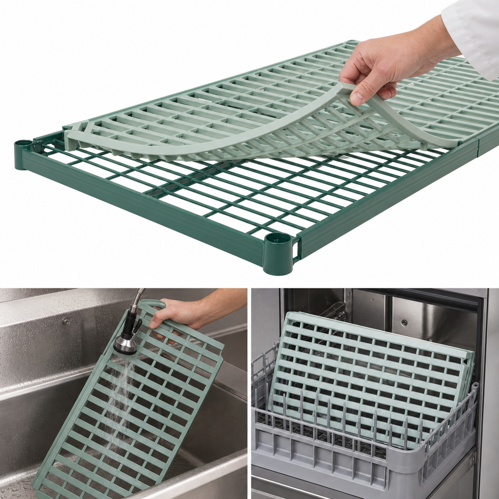 Removable Polymer Shelf Mat