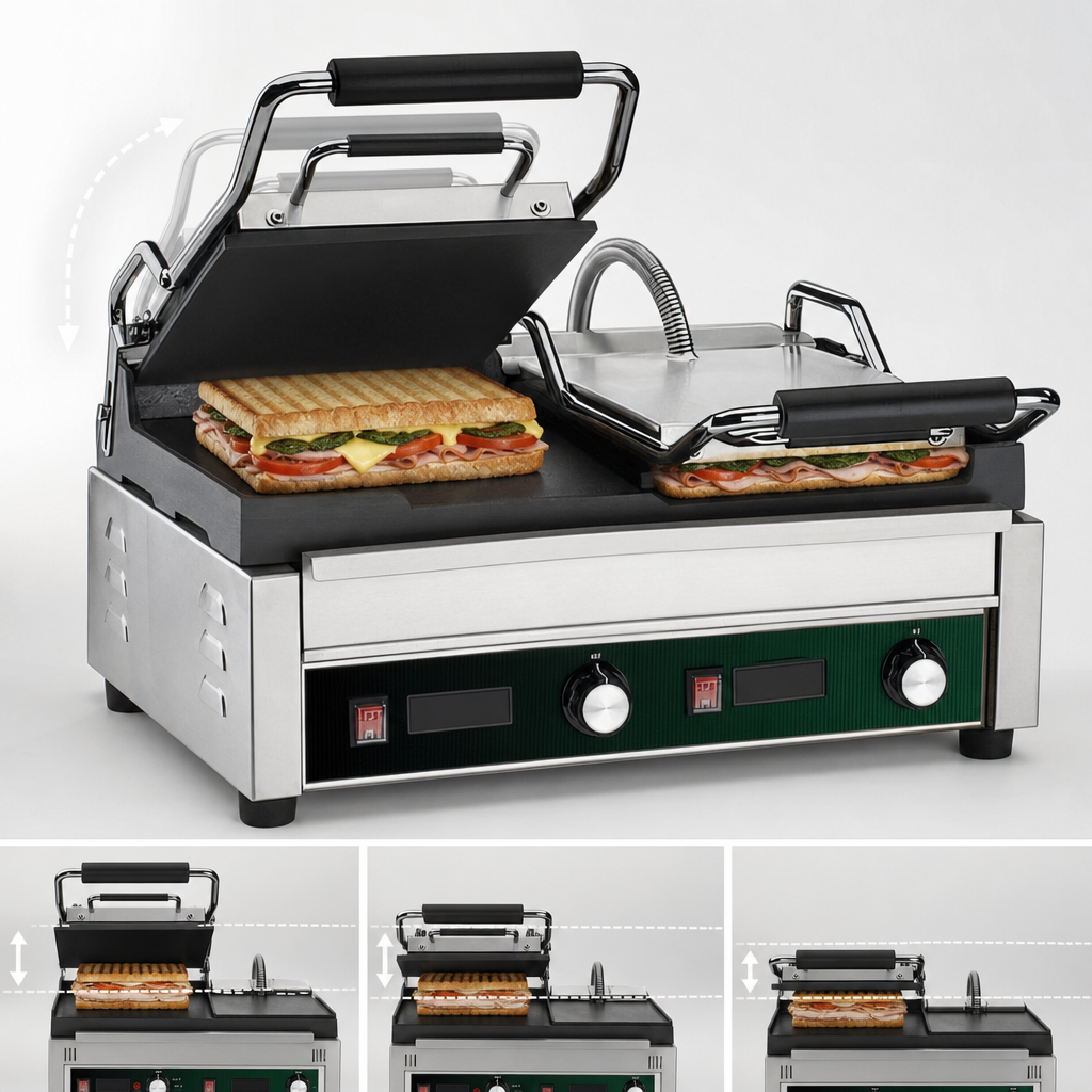Auto-Balancing Hinged Top Plate