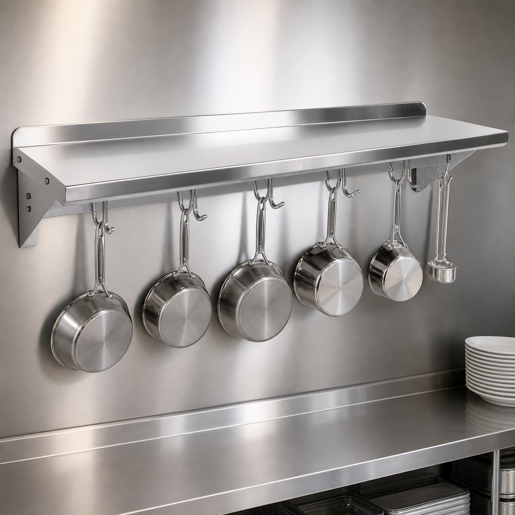 Integrated Pot Rack