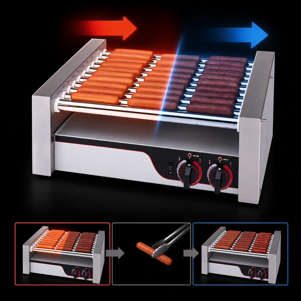 Independent Heating Zones
