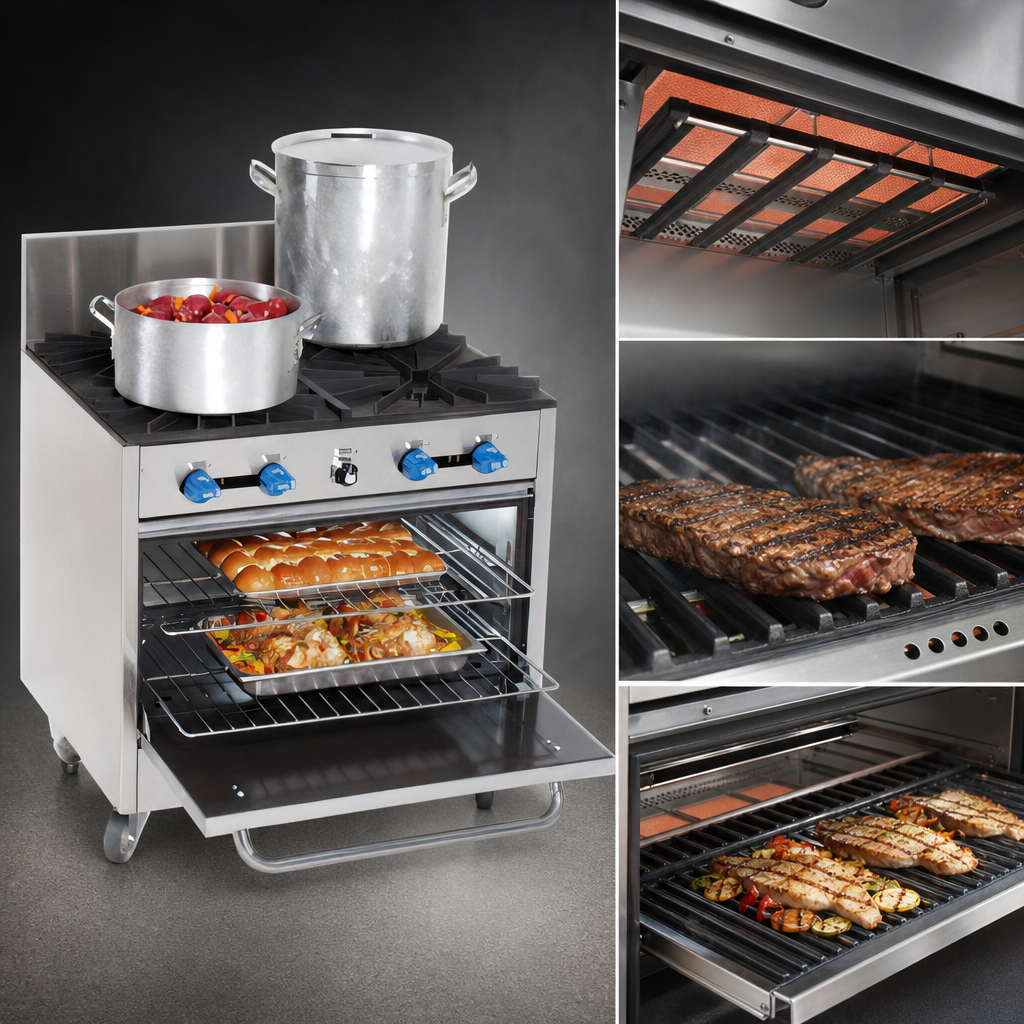 18-Inch Radiant Broiler Section