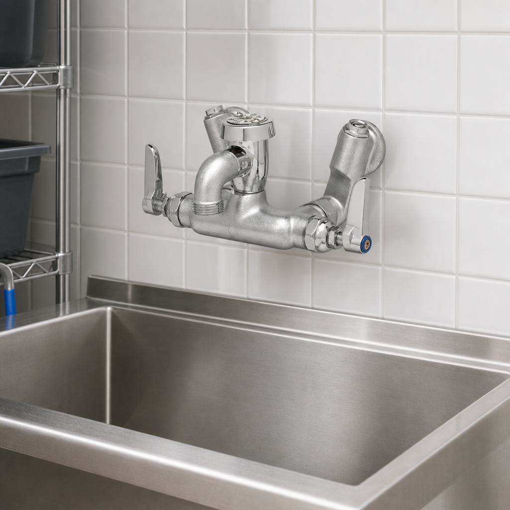 Wall Mount Service Sink Faucet