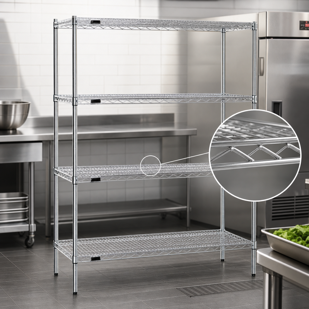 Patented QuadTruss Shelves
