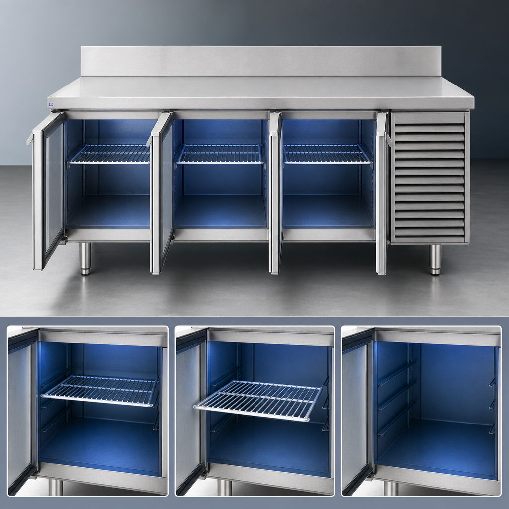 Three-Section Storage Layout