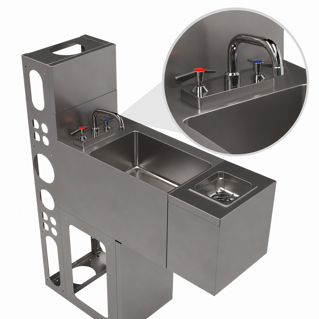 Included Lead-Free Faucet