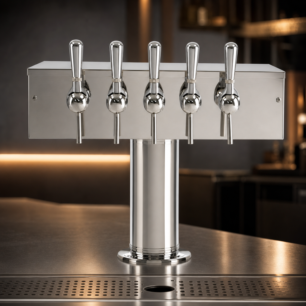 Five Faucet Layout