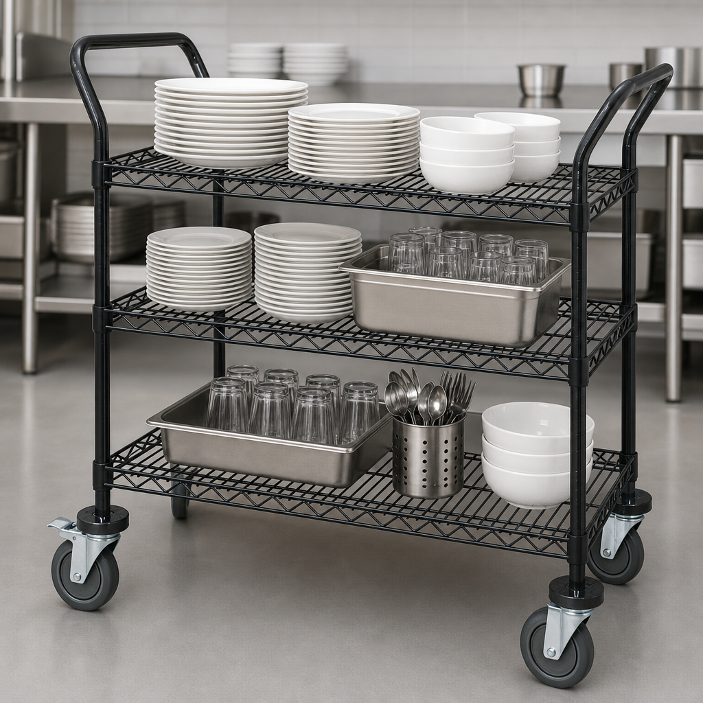 Three Wire Shelves