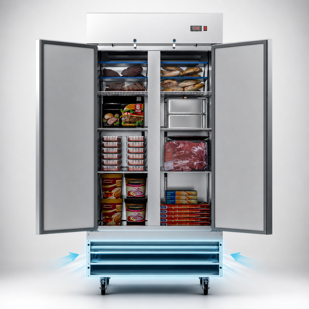 Bottom-Mount Self-Contained Refrigeration