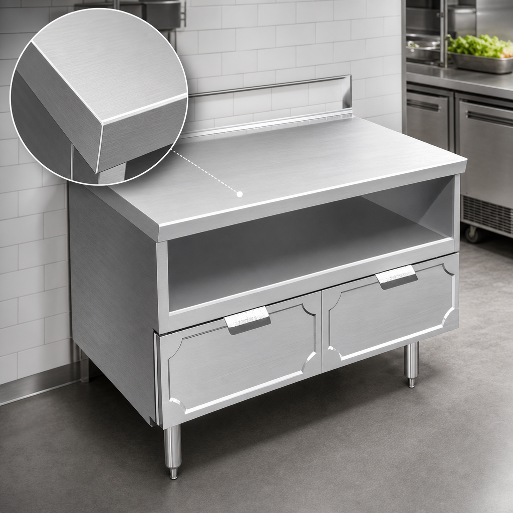 Heavy-Duty Stainless Steel Top