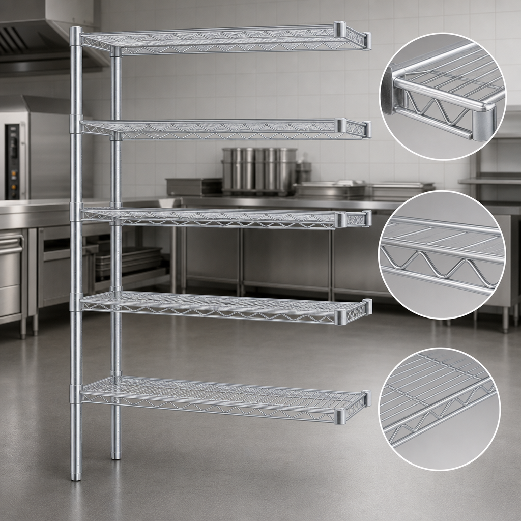 Patented QuadTruss Shelves