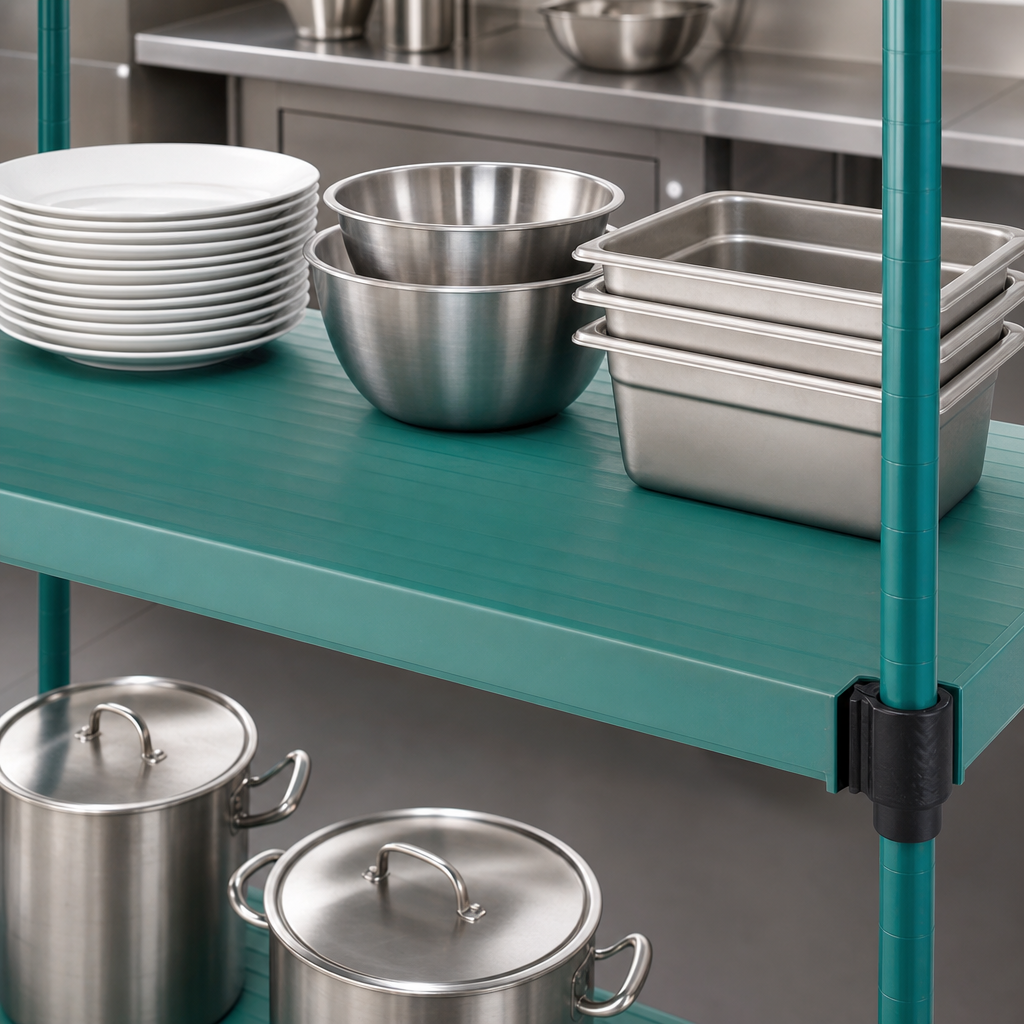 Solid Shelf Surface